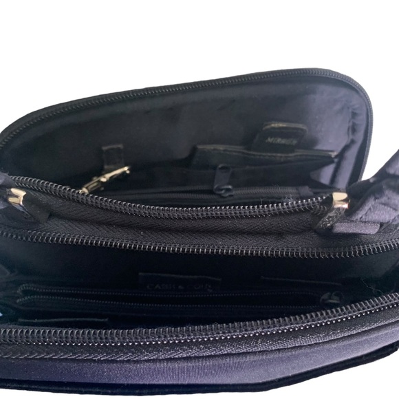 Black‎ multipocket crossbody travel bag - Picture 12 of 14